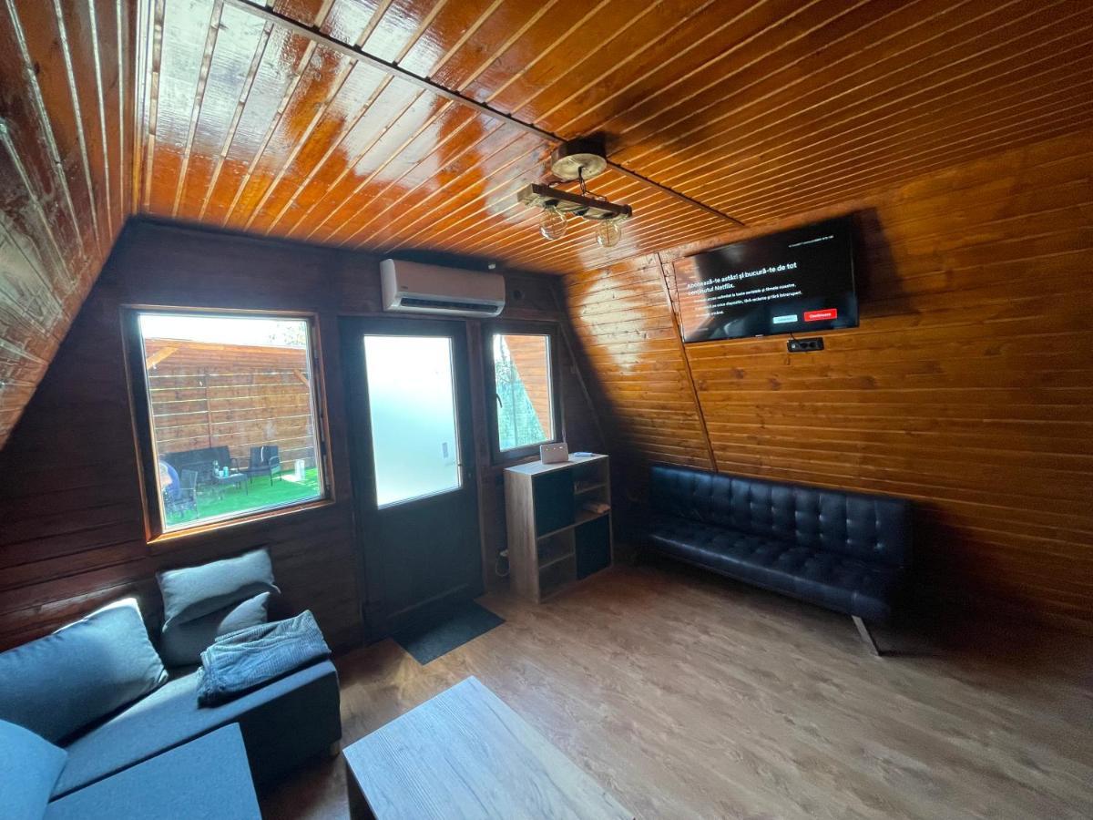 Cabana Tip A La 300 M De Castel Hunedoara Exteriör bild