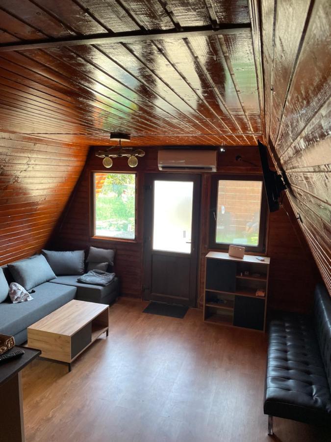 Cabana Tip A La 300 M De Castel Hunedoara Exteriör bild