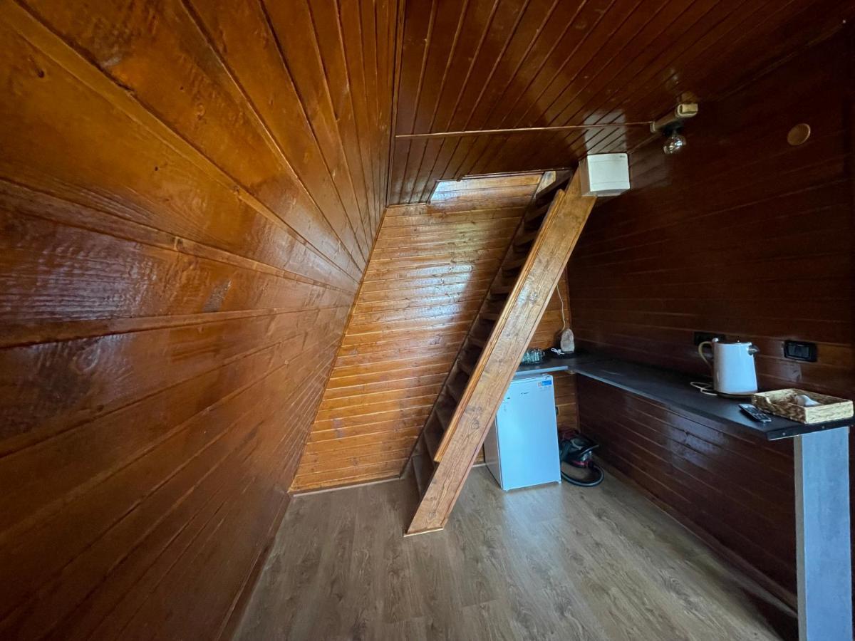 Cabana Tip A La 300 M De Castel Hunedoara Exteriör bild